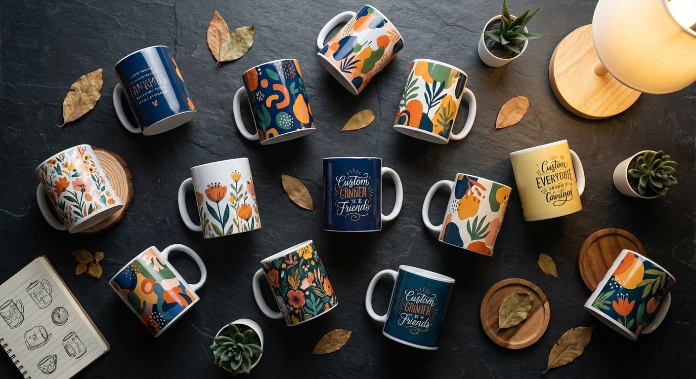 Custom mugs